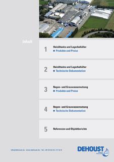 Produktkatalog Gegliederung