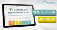 New version of the visual search engine 3Dfindit.com impresses with many innovative features & new user interface