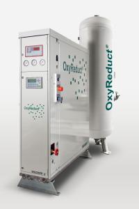 Die OxyReduct® P-Line ist besonders kompakt gebaut und modular in ihrer Leistung. Damit lässt sich das System veränderten Umgebungsbedingungen problemlos anpassen. Sie ist geeignet für den Einsatz in Archiven, Bibliotheken, automatisierten Logistikzentren und IT-Bereichen