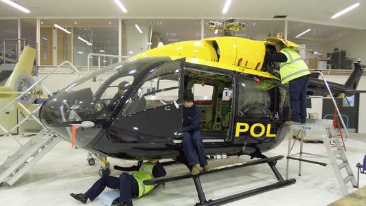PSNI EC145 Oxford © Copyright Eurocopter UK