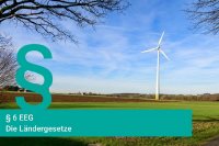 § 6 EEG: alle Länderbeteiligungsgesetze im Überblick  © Sergej Karpow – Pixels; © node.energy