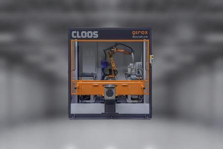 Automated and efficient welding of small components by means of the compact robot cells