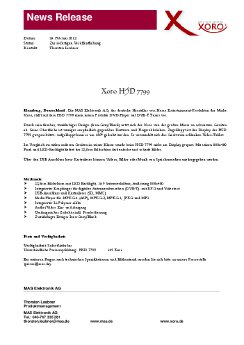 News Release HSD 7799.pdf