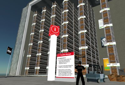 Viele kostenlose Objekte für Second Life Einsteiger im Freebie Hangar