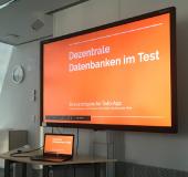 Forschungsauftrag: "Dezentrale Datenbanken im Vergleich" mit Studenten der Uni Leipzig erfolgreich abgeschlossen.