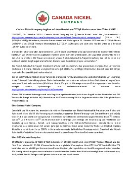 Canada Nickel Upgrades to OTCQB- 20201014_DE.pdf
