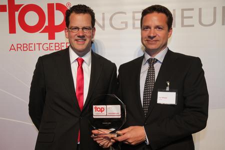 David Plink (CEO CRF Institute) links und Dipl.-Ing. Kai F. Wißler (Vorstand invenio AG) rechts