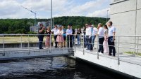 Gruppenführung über das Klärwerk Steinhäule