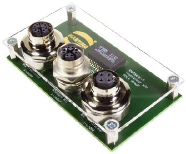 Harting M12 Magnetics transformer connector