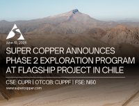 Super Copper gibt Phase-2-Explorationsprogramm auf Vorzeigeprojekt in Chile bekannt