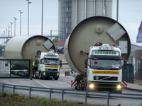 Die Vossmann Logistik GmbH beim Einsatz (Foto: Dieter Abeln)