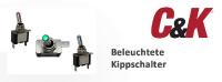Beleuchtete Kippschalter von C&K – jetzt wird es bunt