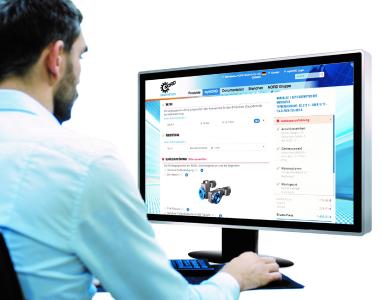 Einfach, komfortabel und schnell: Im myNORD-Kundenportal von NORD DRIVESYSTEMS können Kunden ihre Antriebslösung selber online konfigurieren, Angebote und CAD-Daten abrufen sowie Bestellungen einsehen / Bild: © Gorodenkoff | fotolia.com / Getriebebau NORD