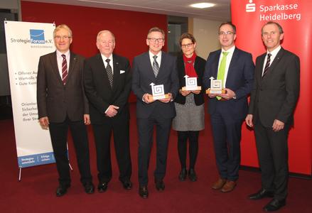 Verleihung des „Strategiepreises 2016 der Region Rhein-Neckar“ Foto: Kay Müller