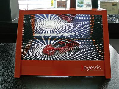 eyevis transparent LCD