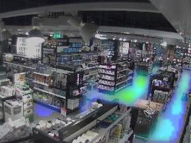 TrueView Heatmap™ Laufwege von Kunden werden sichtbar
