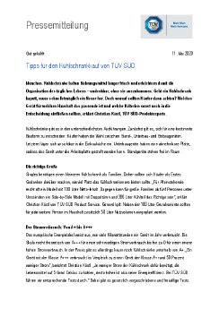 Tipps f羹r den Kuehlschrankkauf von TUEV SUED.pdf