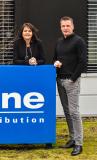 Anja Sobottka und Harald Rapp, Geschäftsführer der ComLine GmbH