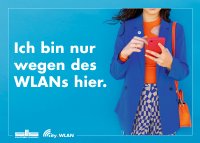 Aktuelle city.WLAN Werbekampagne