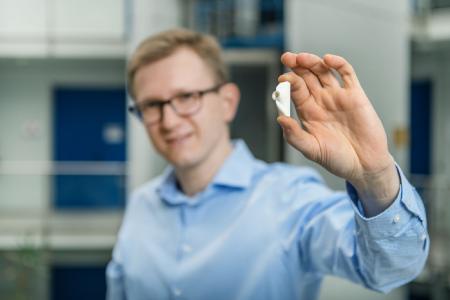 Mit Keramik 3D-Druckverfahren hergestellter keramischer Werkzeugeinsatz von Hilgenberg-Ceramics