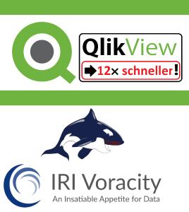 QlikView mit IRI Voracity 12x schneller!
