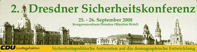 2. Dresdner Sicherheitskonferenz