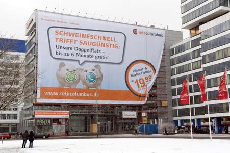 Tele Columbus lässt Doppel-Flats groß raushängen
