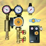 The Solar Pump Group PrimoSol 130-4 from AFRISO is the ideal solution for an economical retrofit to existing installations