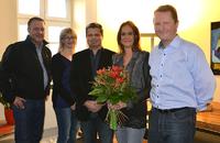 Bild: Peter Schwinn, Silke Döhring, Jörg Böckel, Sandy Glimbotzki, Achim Hager (von links)