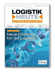 Titelbild LOGISTIK HEUTE Sonderheft: Software in der Logistik (Bildcredit: HUSS-VERLAG)