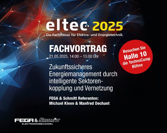 Spezialisten von FEGA & Schmitt halten Fachvortrag zu Energiemanagement auf der eltec 2025_©FEGA.jpg