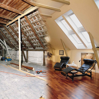 Mit dem Ausbau des Dachbodens erweitern Hausbesitzer vergleichsweise günstig und qualitativ hochwertig ihren Wohnraum. Foto: VELUX Deutschland GmbH
