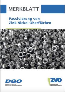 Merkblatt Passivierung von Zink-Nickel-Oberflächen