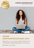 Mit den Media Workshops bieten wir Ihnen ein umfangreiches Fortbildungsprogramm, mit dem Sie sich jederzeit kompaktes Wissen rund um Marketing, PR und digitale Kommunikation aneignen können. Egal ob Einsteiger oder Kommunikationsprofi - unsere Seminare und Webinaredecken thematisch alles ab, was Sie für Ihren Berufsalltag brauchen: klassisches Handwerkszeug sowie neue Trends und aktuelle Tools. Holen Sie sich mehr Wissen und erweitern Sie Ihre Kompetenzen!