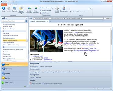 Screenshot lexiCan Business Edition (www.lexican.de)