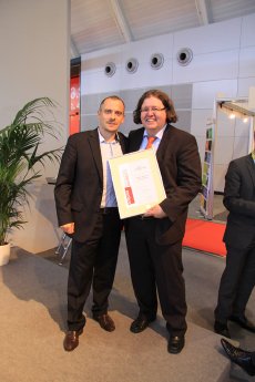 Verleihung CRM Best Practice Award -von links - Uwe Hanstein, Projektleiter bei tegut..., M.jpg