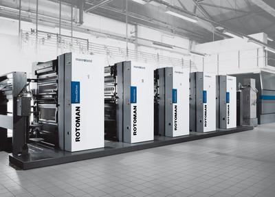 Die ROTOMAN DirectDrive mit DynaChange: fliegender Wechsel zum wirtschaftlichen Druck. | © manroland web systems