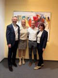 Zwei Generationen der Schröder-Group-Leitung: Franz Schröder, Sabrina Hibler, Markus Hibler und Gerlinde Schröder (v. l. n. r.).