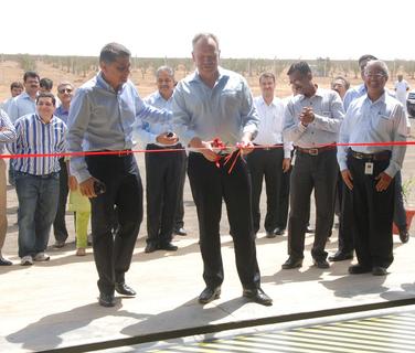 Inauguration of Buthj production facility (W2E-Christoph Klewitz, NuPower Deepak Kochhar Deepak Kochhar)