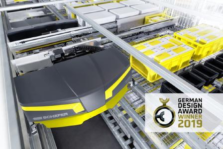 Das SSI Flexi Shuttle wird in der Kategorie Industry mit dem German Design Award 2019 ausgezeichnet