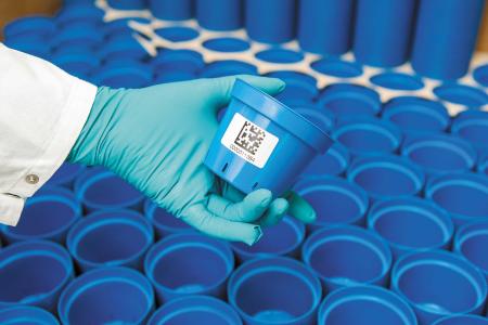 Pöppelmann TEKU® fertigt individuelle Pflanztöpfe aus 100 Prozent PCR für die BASF-Agrarforschung, die nach Gebrauch recycelt und wieder zu neuen Pflanztöpfen für BASF verarbeitet werden