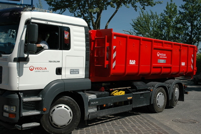 LKW der Veolia Umweltservice GmbH