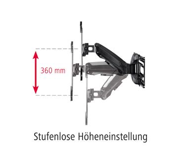 Die wirklich flexible Wandhalterung - Rechts, links - hoch, runter