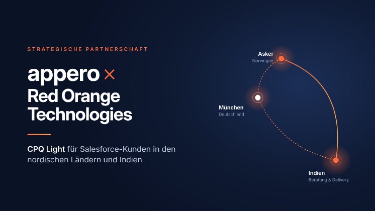 Partnerschaft appero Red Orange