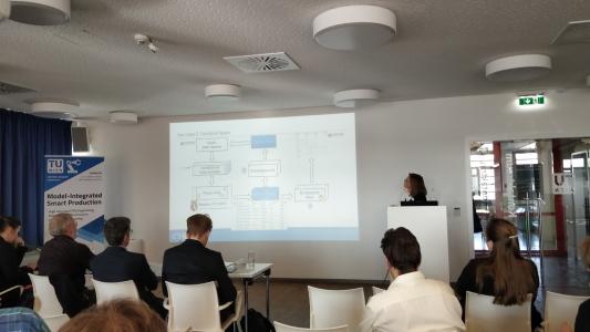 Vortrag im Rahmen der Zwischenevaluierung des „Christian Doppler Labor für modellintegrierte intelligente Produktion“ (CDL-MINT)
