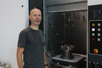 Wolfgang Pfeiffer, Leiter der CAM-Programmierung bei Zeltwanger Maschinenbau