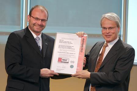 TÜViT zertifiziert SAP Business ByDesign als „TÜViT Trusted Product SOA”