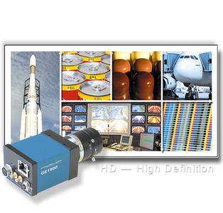 Applications for the Prosilica GE1900 include industrial inspection, machine vision, LCD panel inspection, medical imaging, ophthalmology, aeronautical and aerospace, public security, surveillance, traffic imaging, and OEM applications.