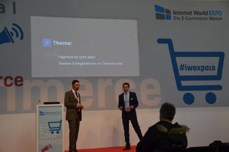 Emmanuel Kirse und Christian Vollmer referierten über Erfolgsfaktoren im E-Commerce.