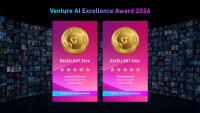 Award-Banner für Lubomira Schmid und Fabian Schmid der visibus GmbH: Startup Excellence Award 2026 des Bundesverband für KI-Transformation e.V.